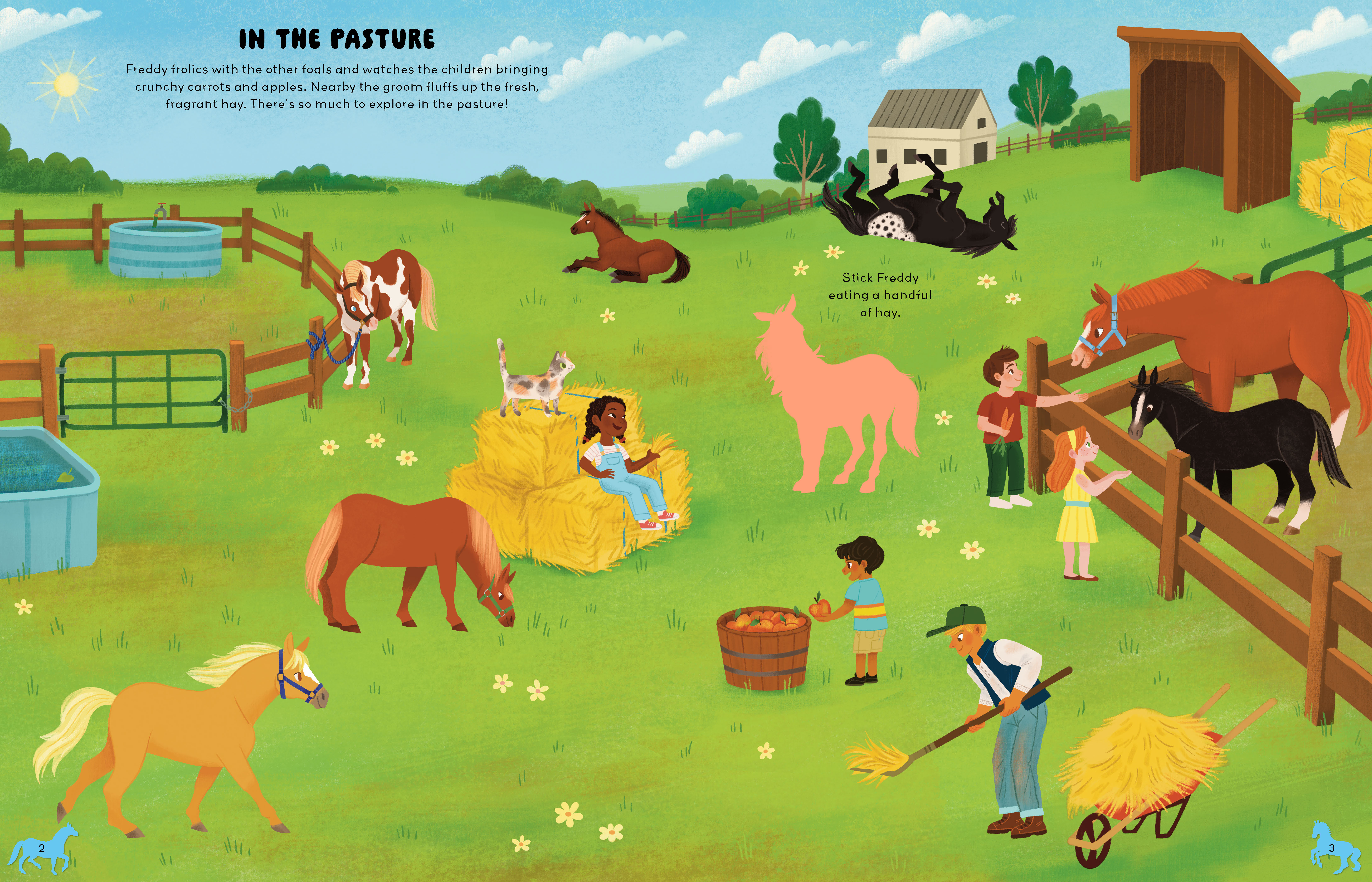 Sticker Book: Horses