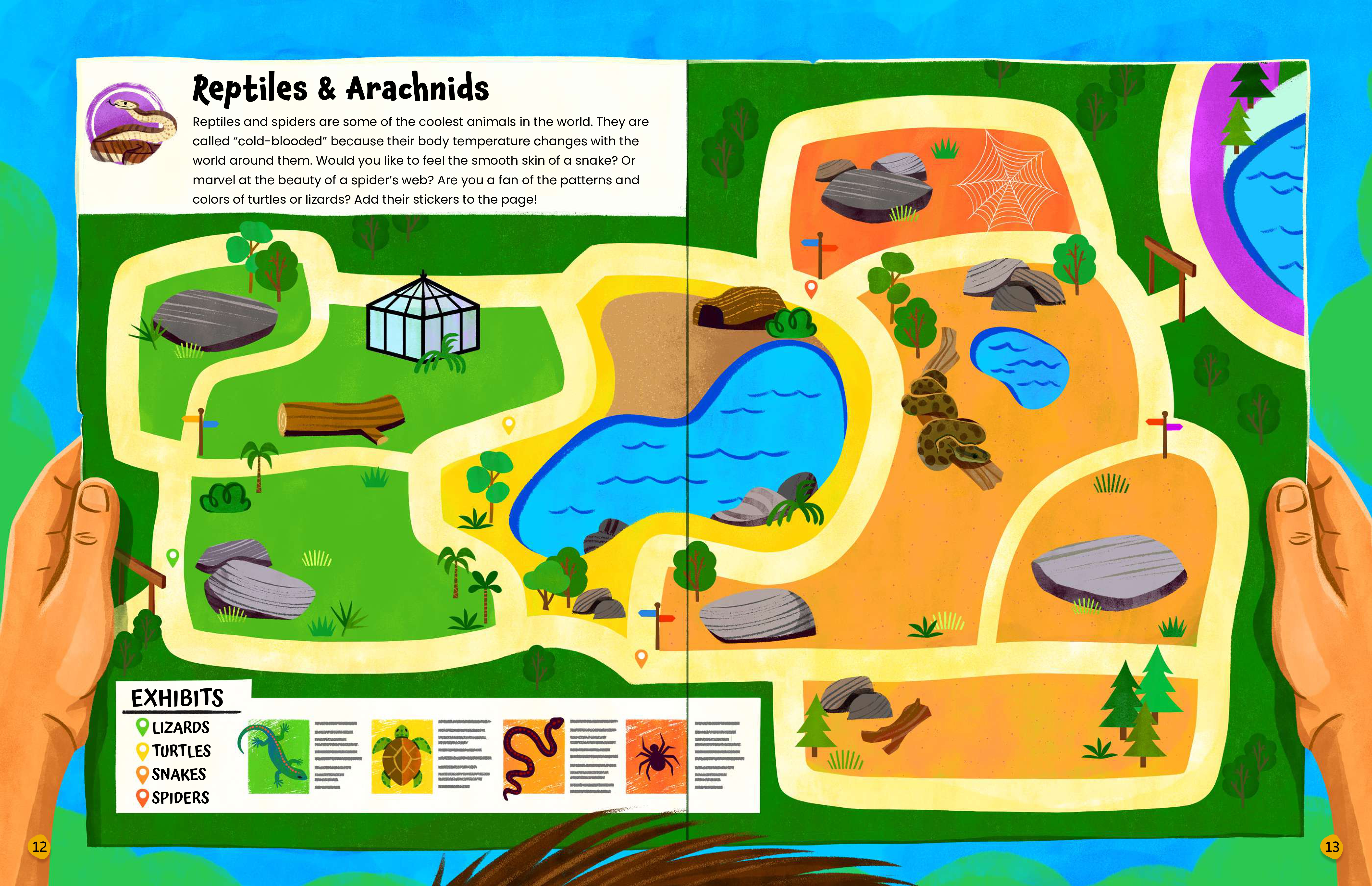Deluxe Sticker Book: Fun at the Zoo