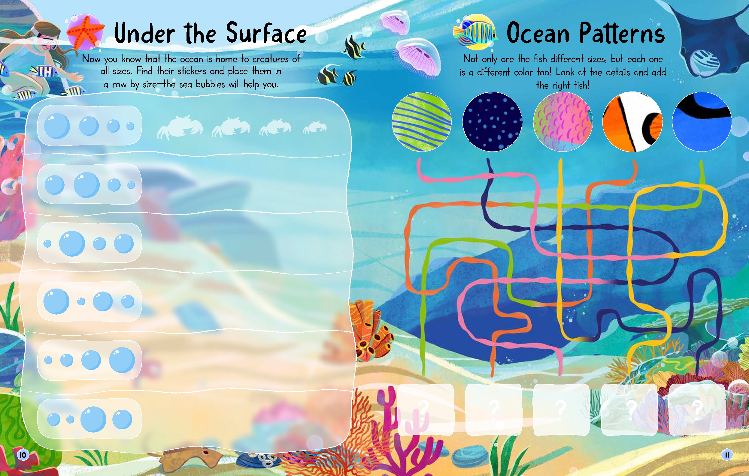 Glow-in-the-Dark Sticker Activity Book: Magical Ocean