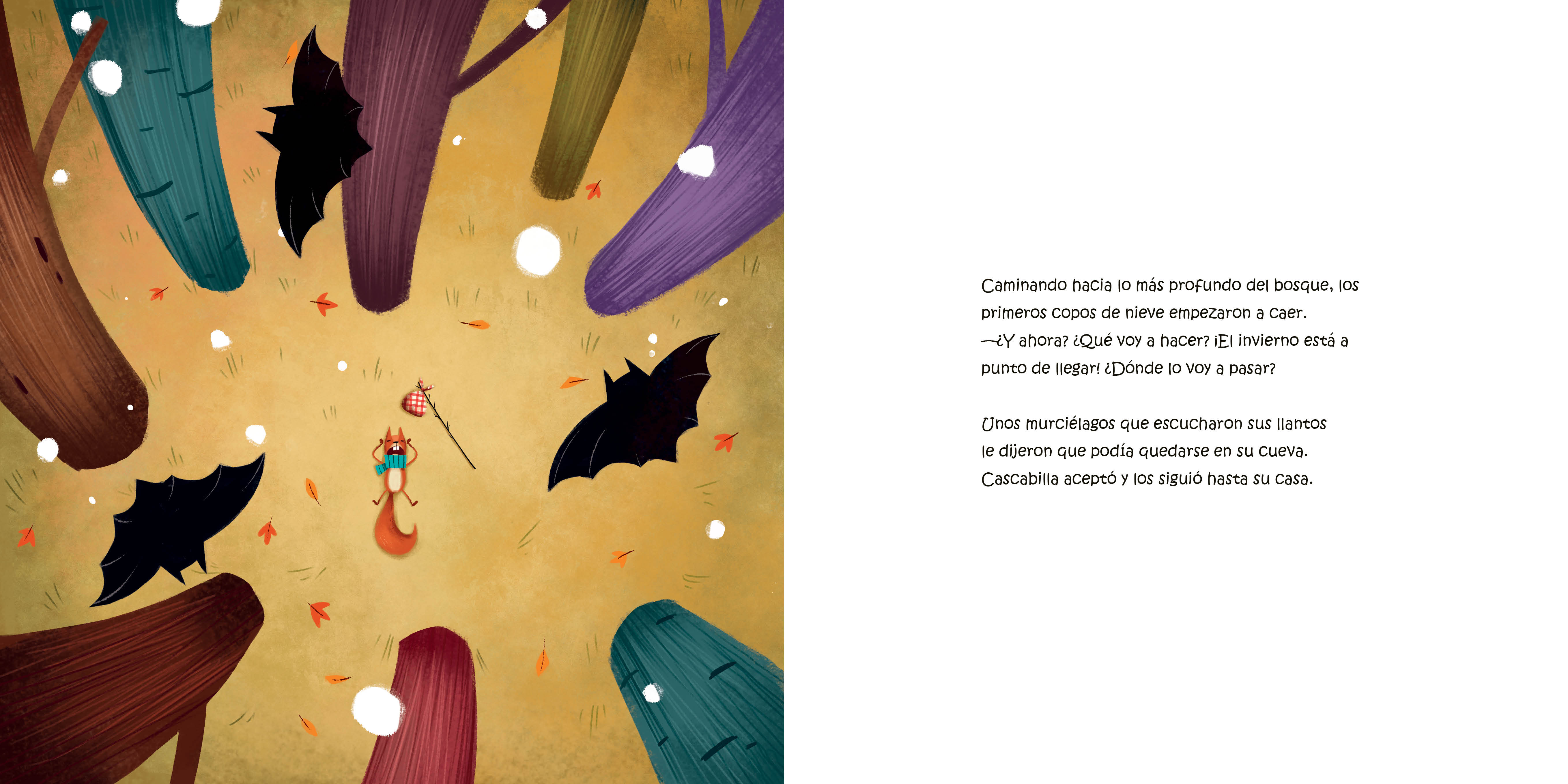 Bienvenida, amiga ardilla