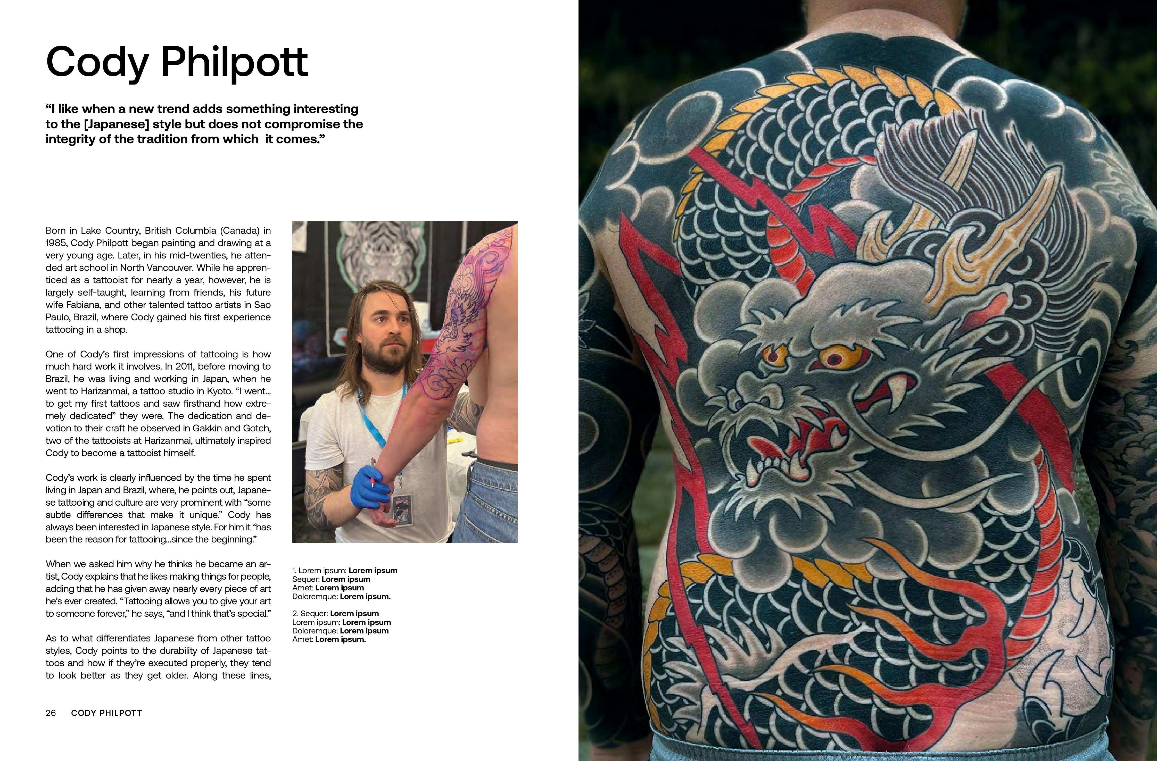 Japanese Tattoo Atlas