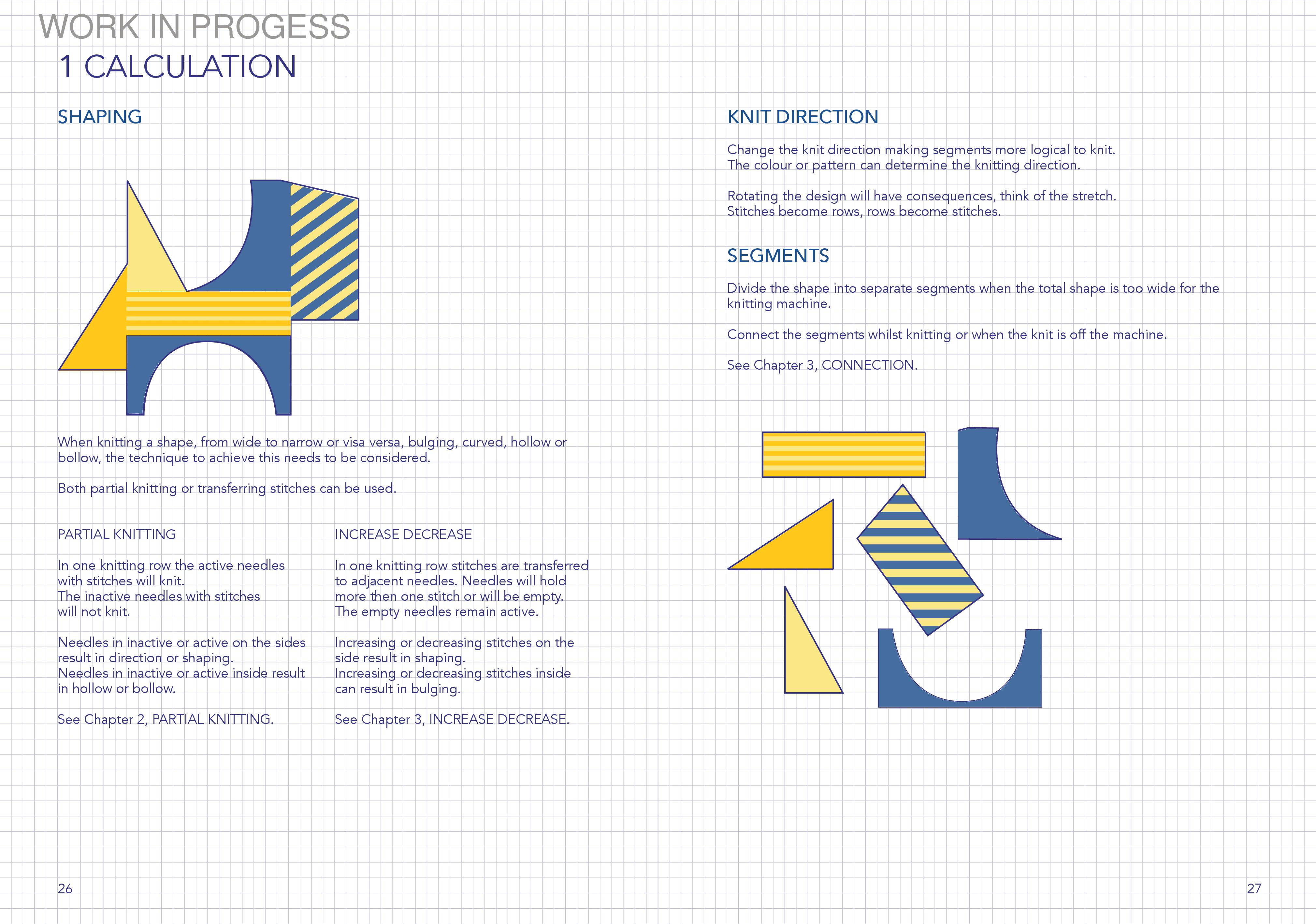 Machine Knitter's Reference: A Blueprint for Knitting Design