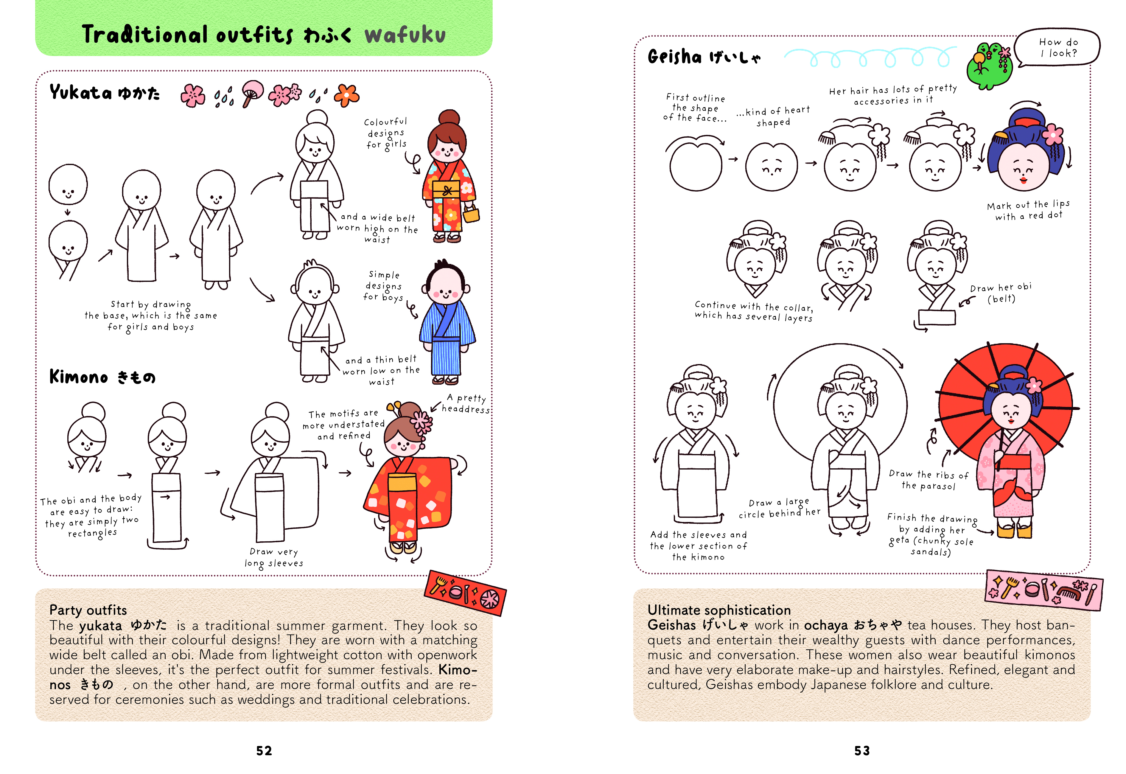 Drawing Japan KAWAII