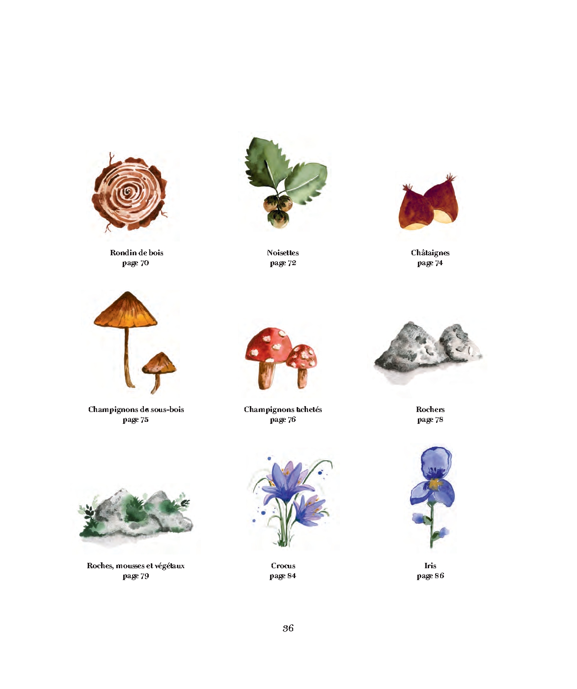 Flowers and Leaves Watercolour Pad