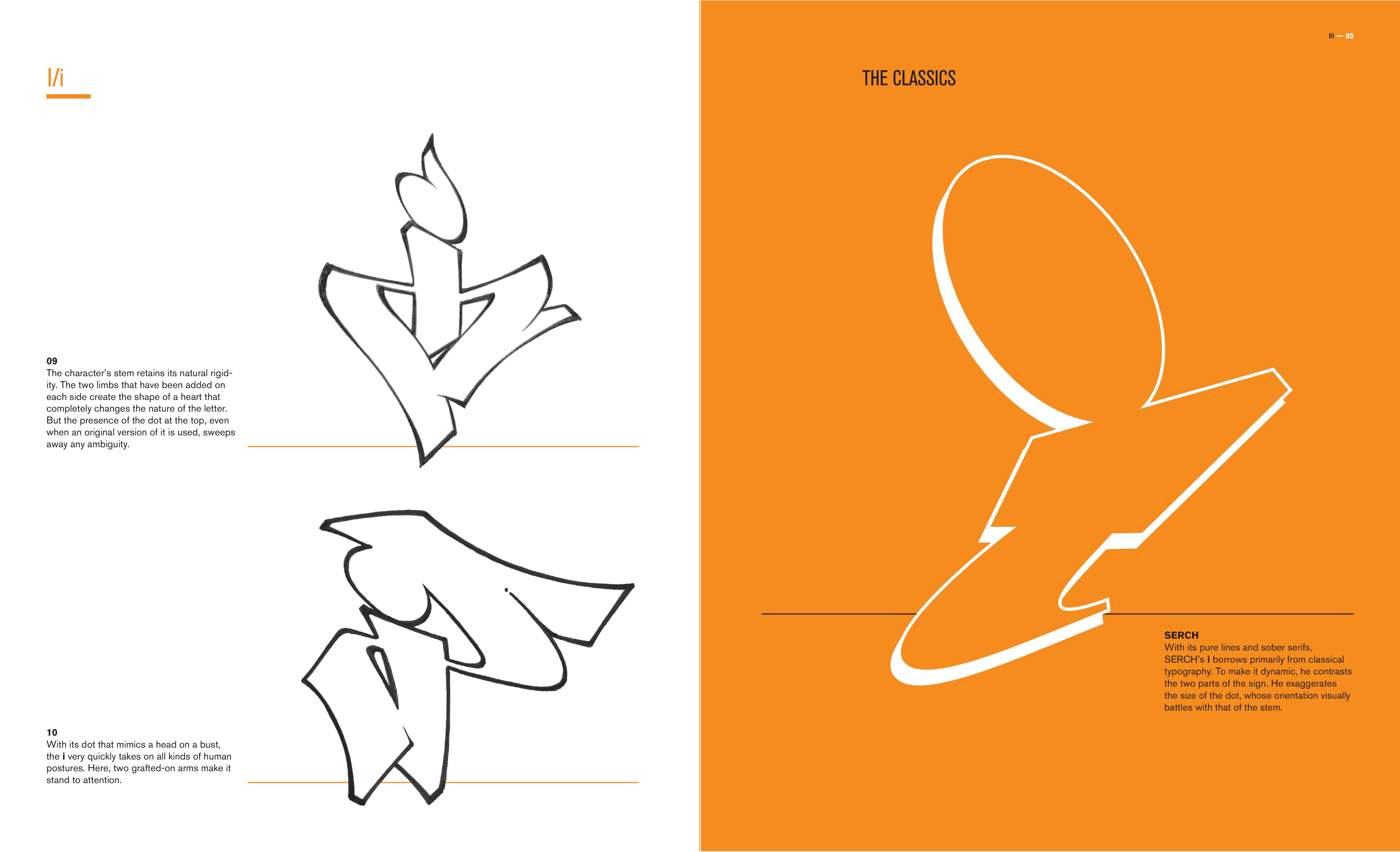 The Anatomy of the Graffiti Alphabet