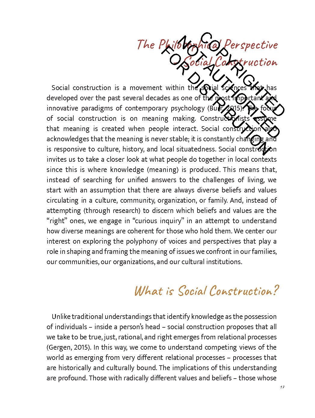Design Thinking and Social Construction