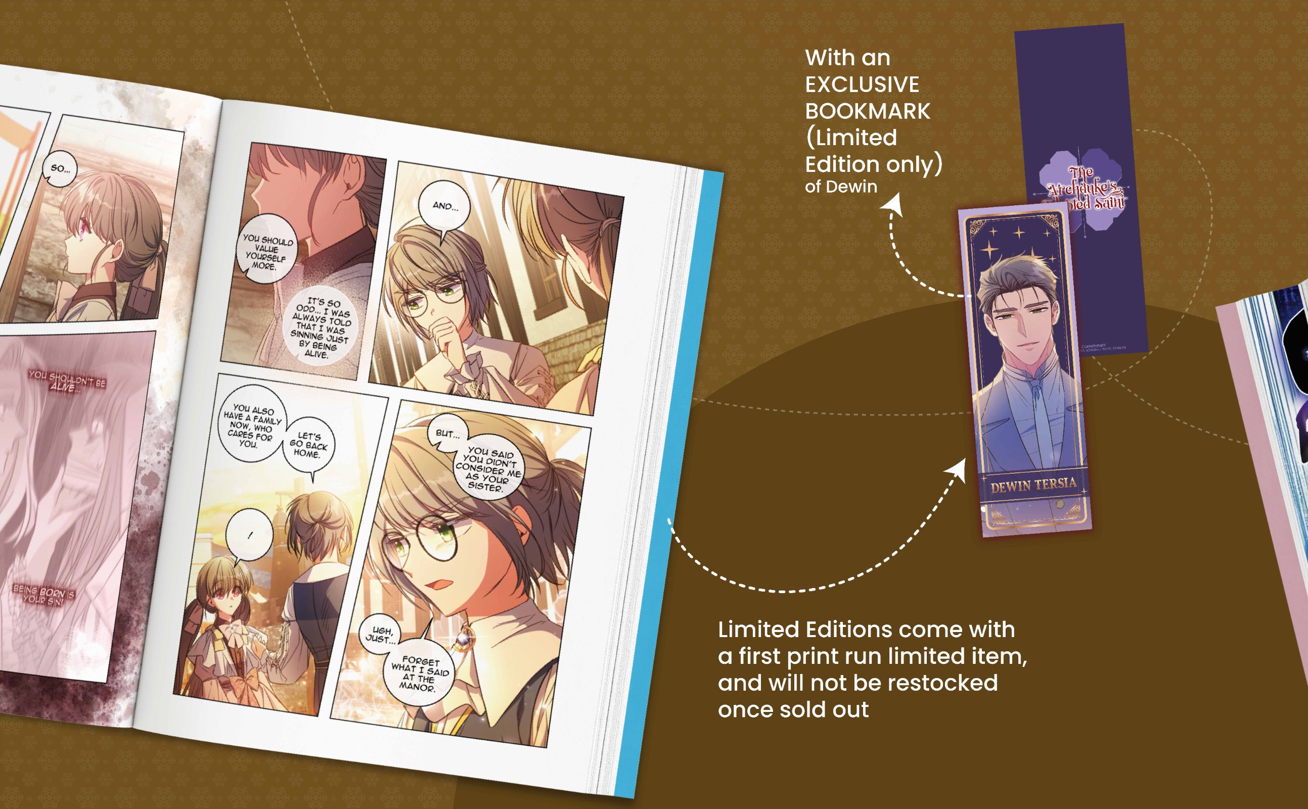The Archduke's Adopted Saint Volume 2: Limited Edition with Bookmark of Archduke Tersia