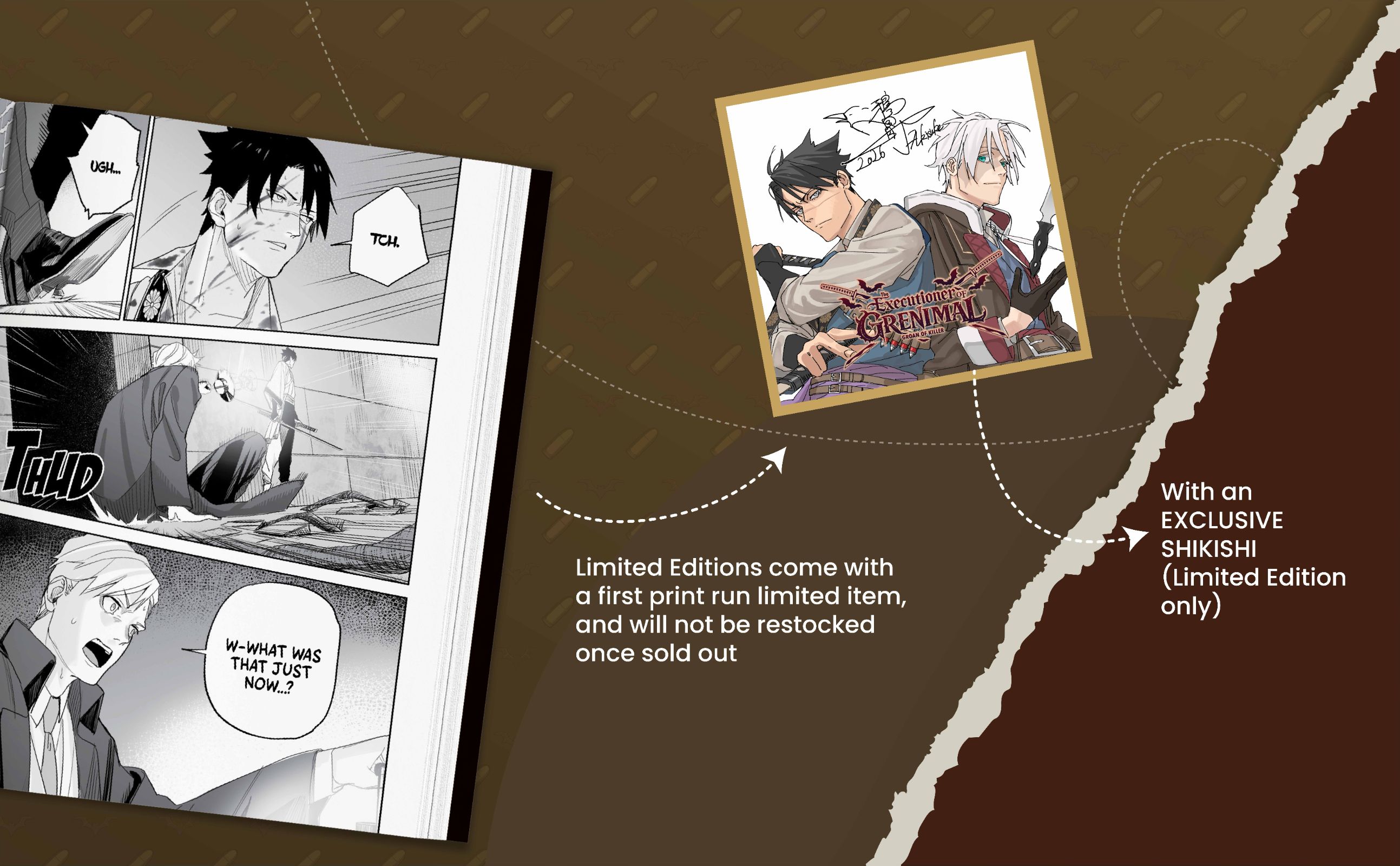 The Executioner of Grenimal Volume 1: Limited Edition with Shikishi