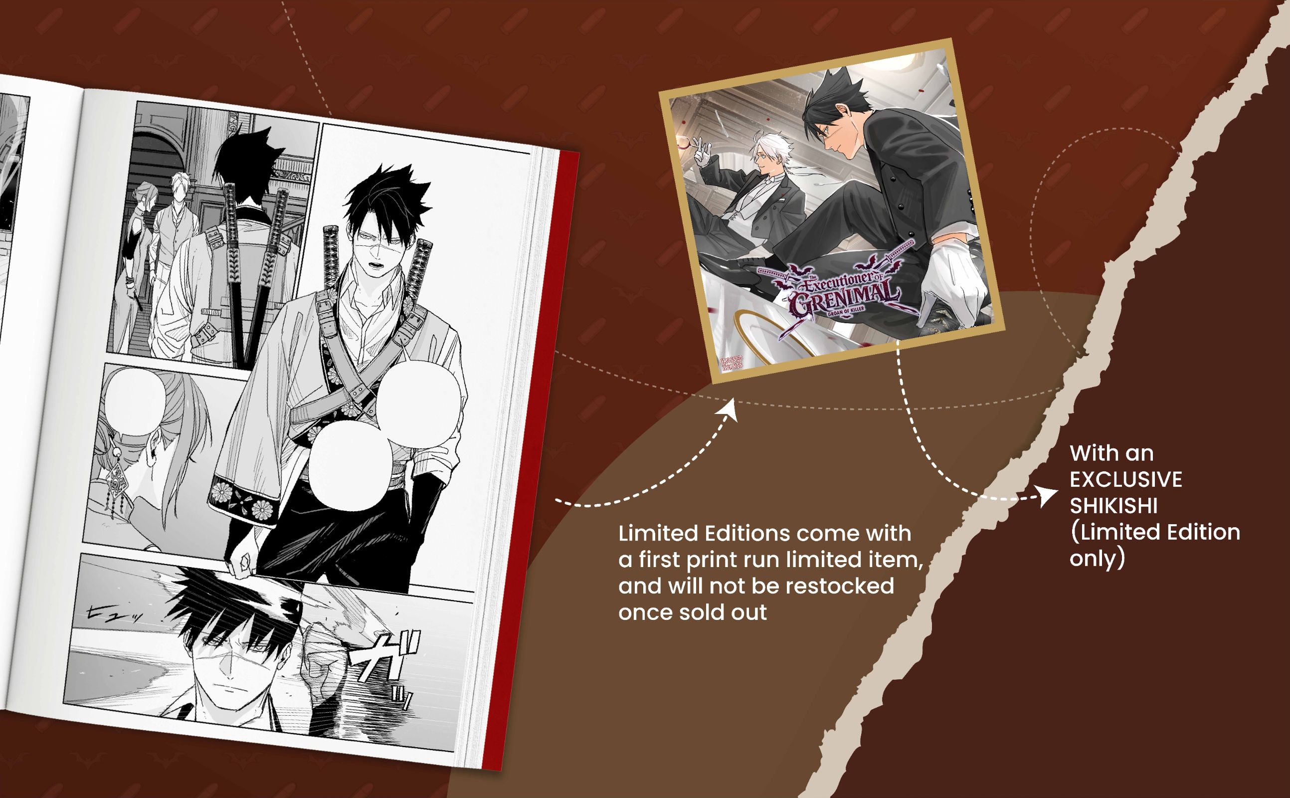 The Executioner of Grenimal Volume 2: Limited Edition with Shikishi