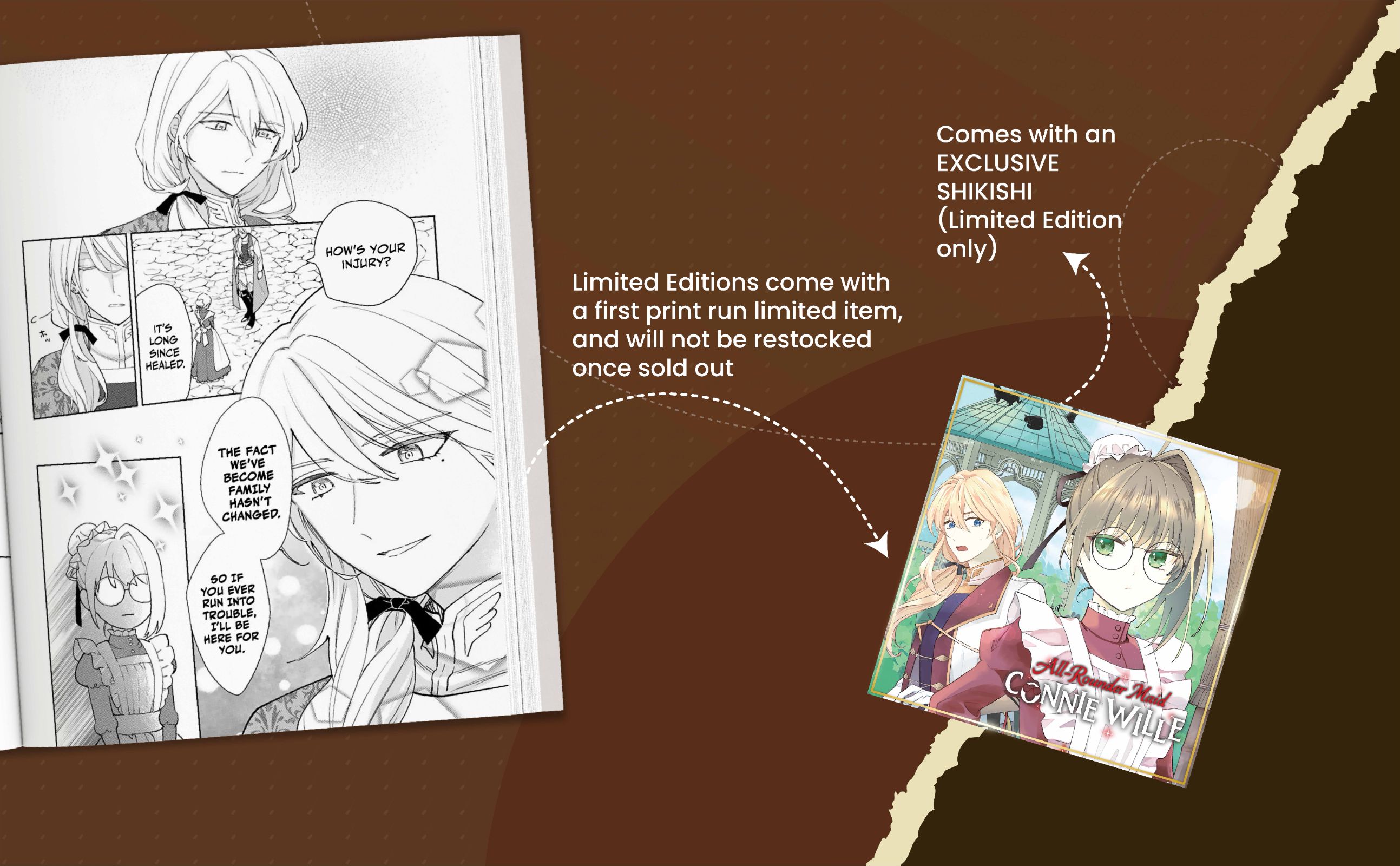 All-Rounder Maid Connie Wille Volume 2: Limited Edition with Shikishi