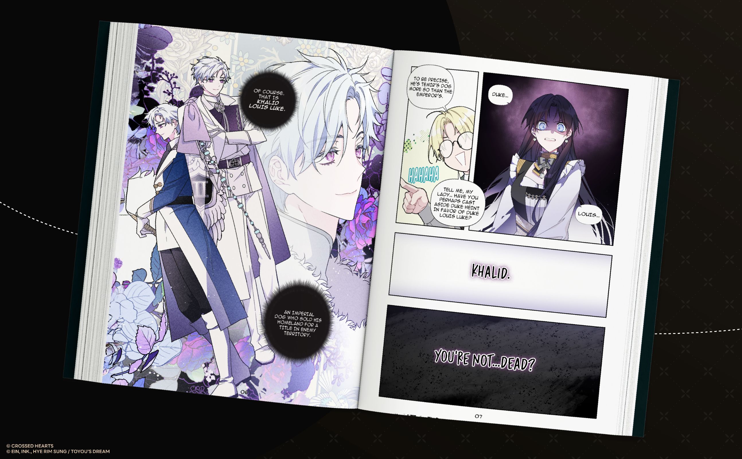 From a Knight to a Lady Volume 2: Limited Edition With Photocard Set of Zedekiah Heint and Duke Louis Luke