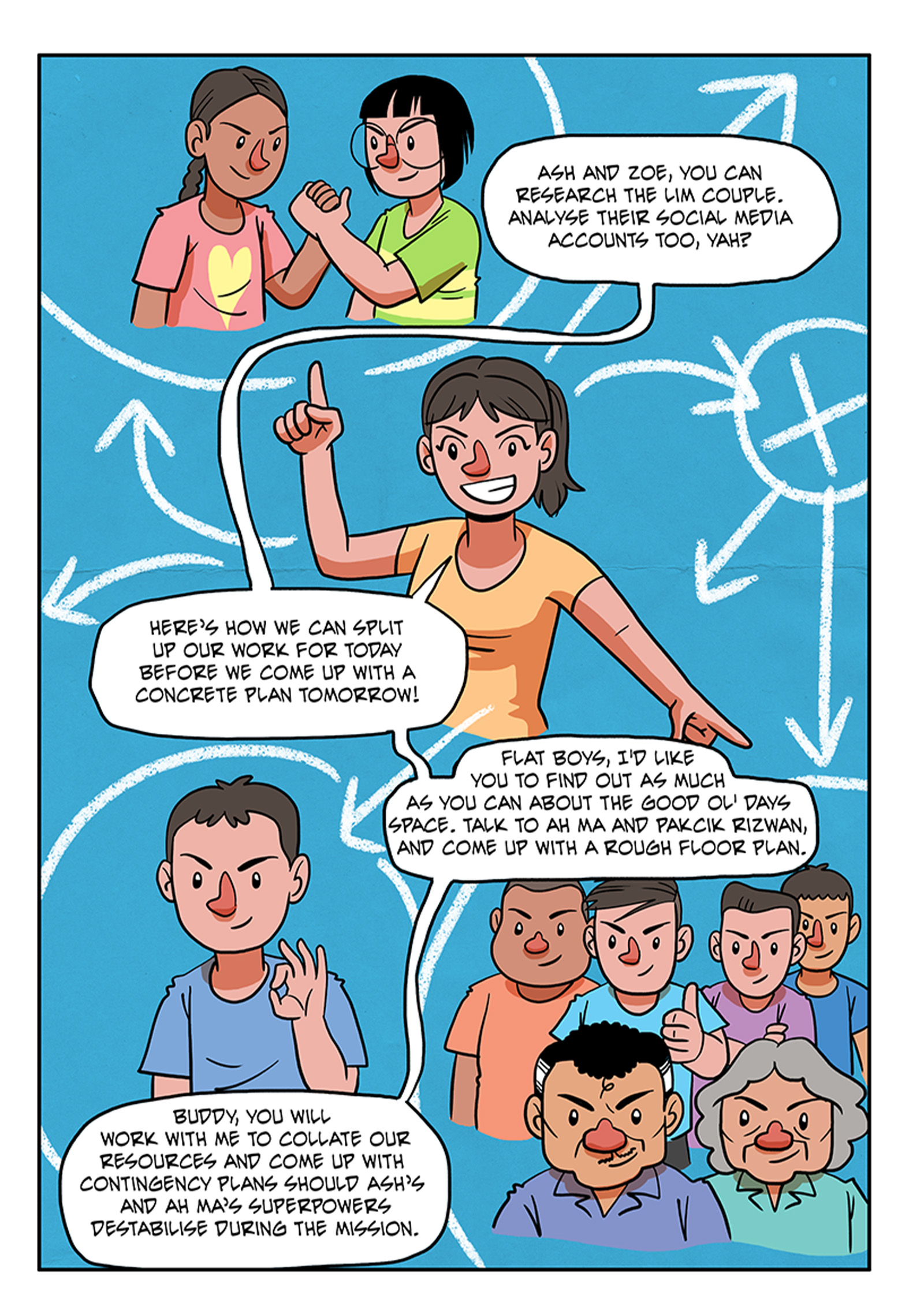 Amazing Ash & Superhero Ah Ma Book 3