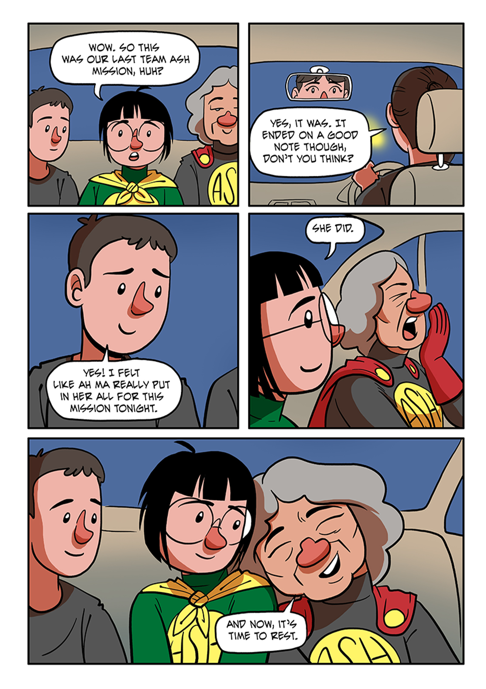 Amazing Ash & Superhero Ah Ma Book 3