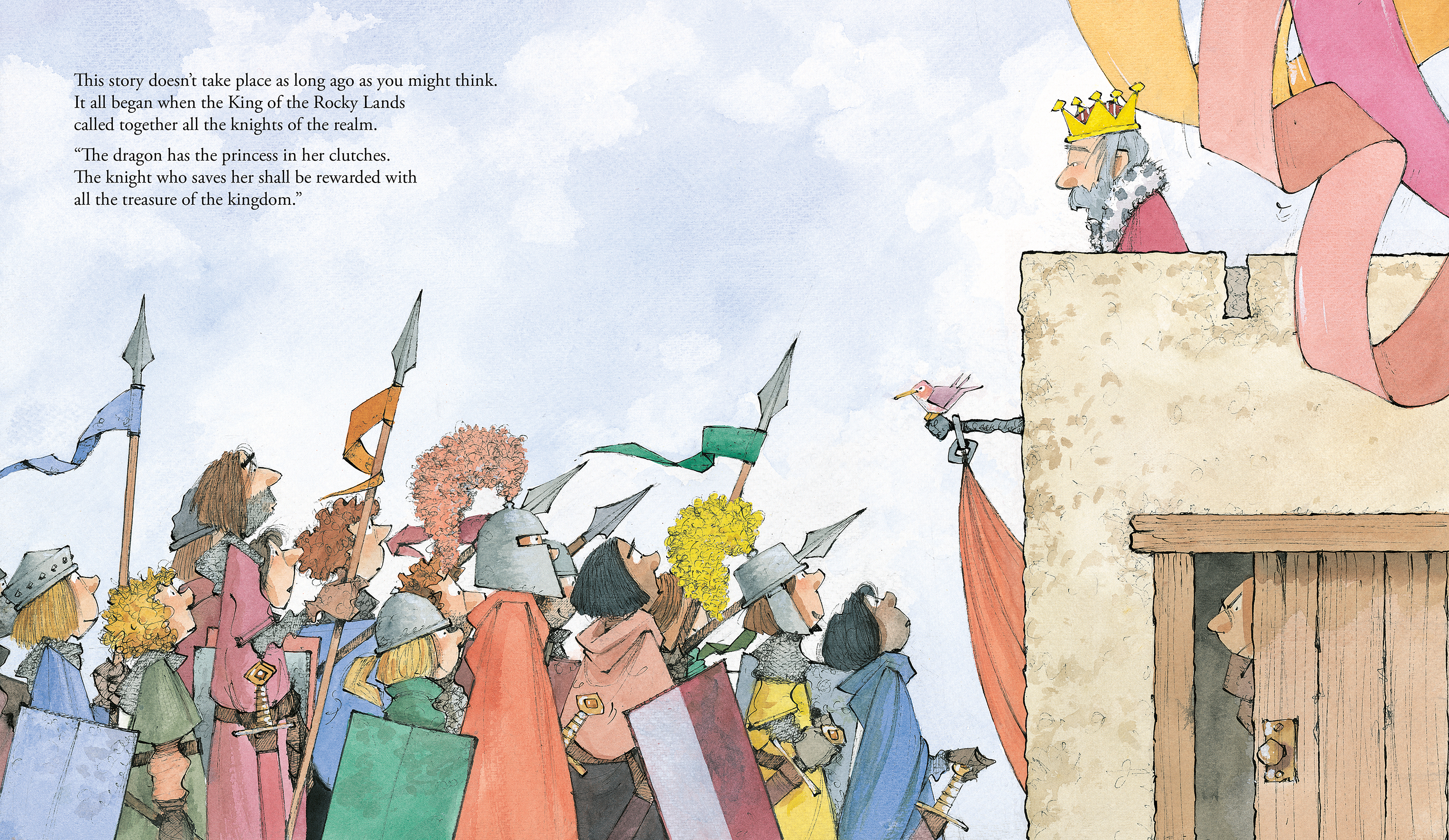 The Princess Away Beyond the Mountains