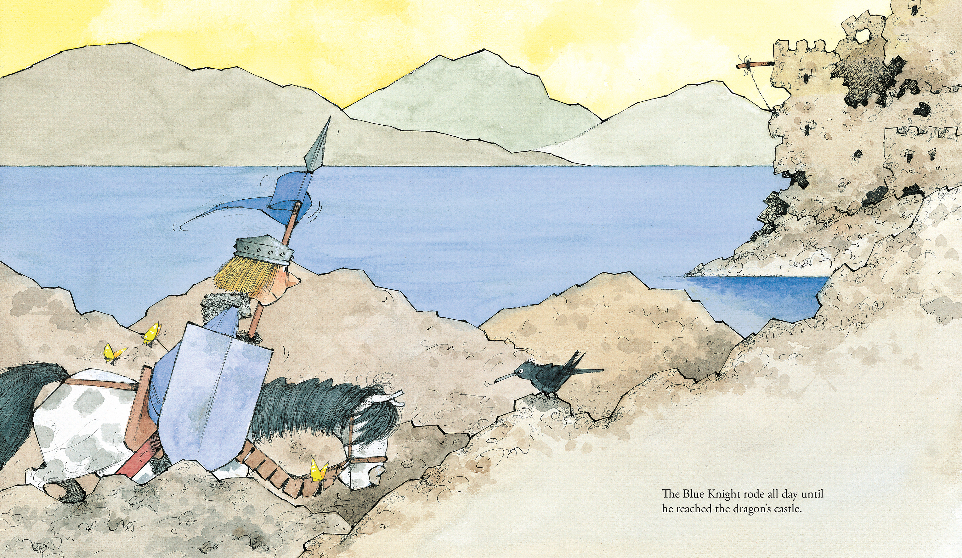 The Princess Away Beyond the Mountains