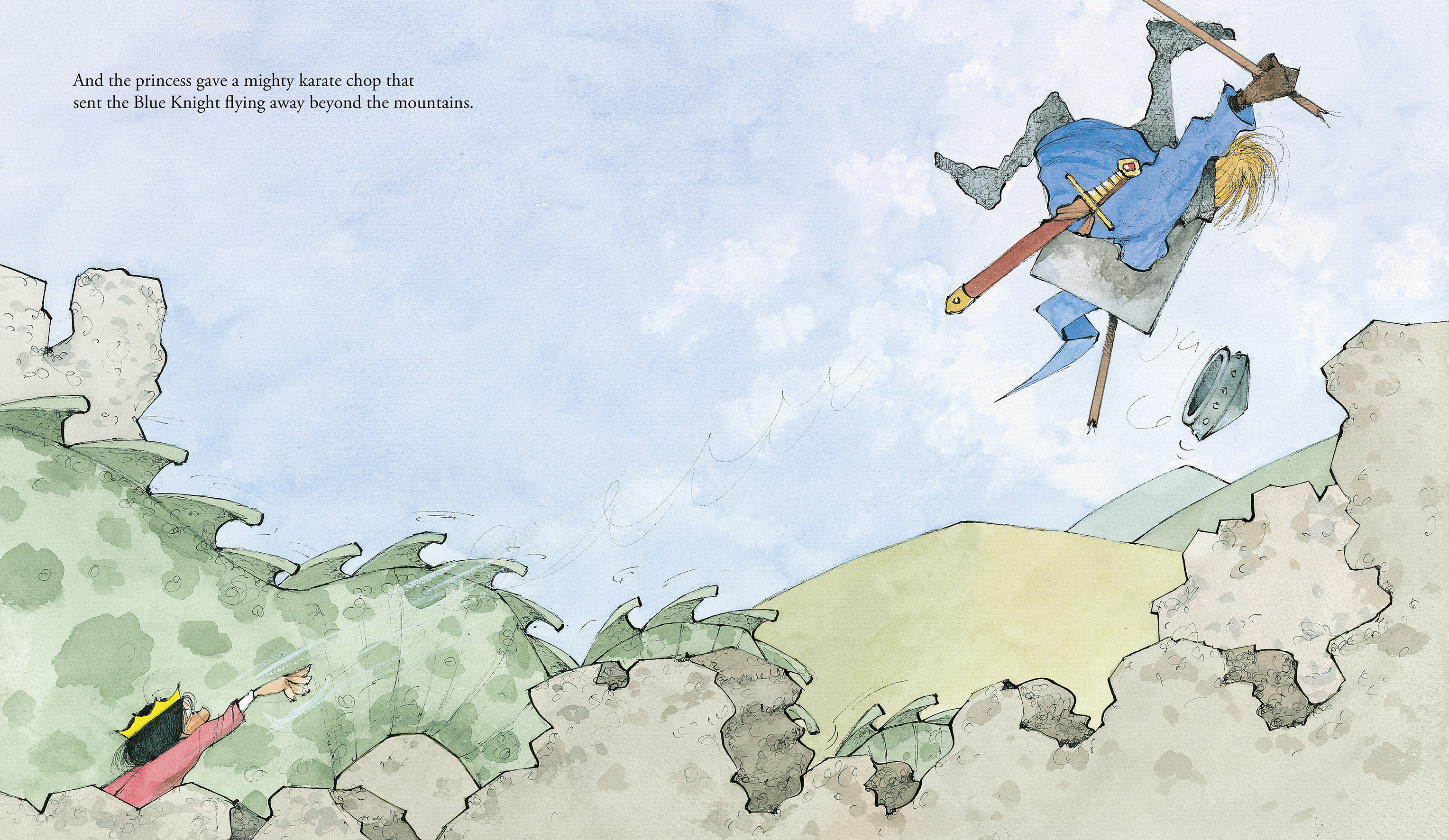 The Princess Away Beyond the Mountains