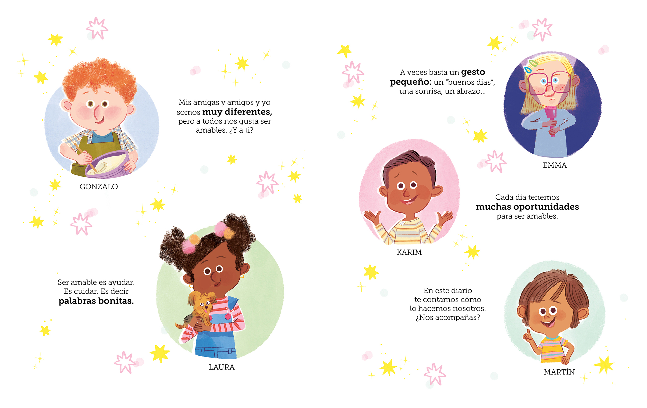 Diario de niñas y niños amables
