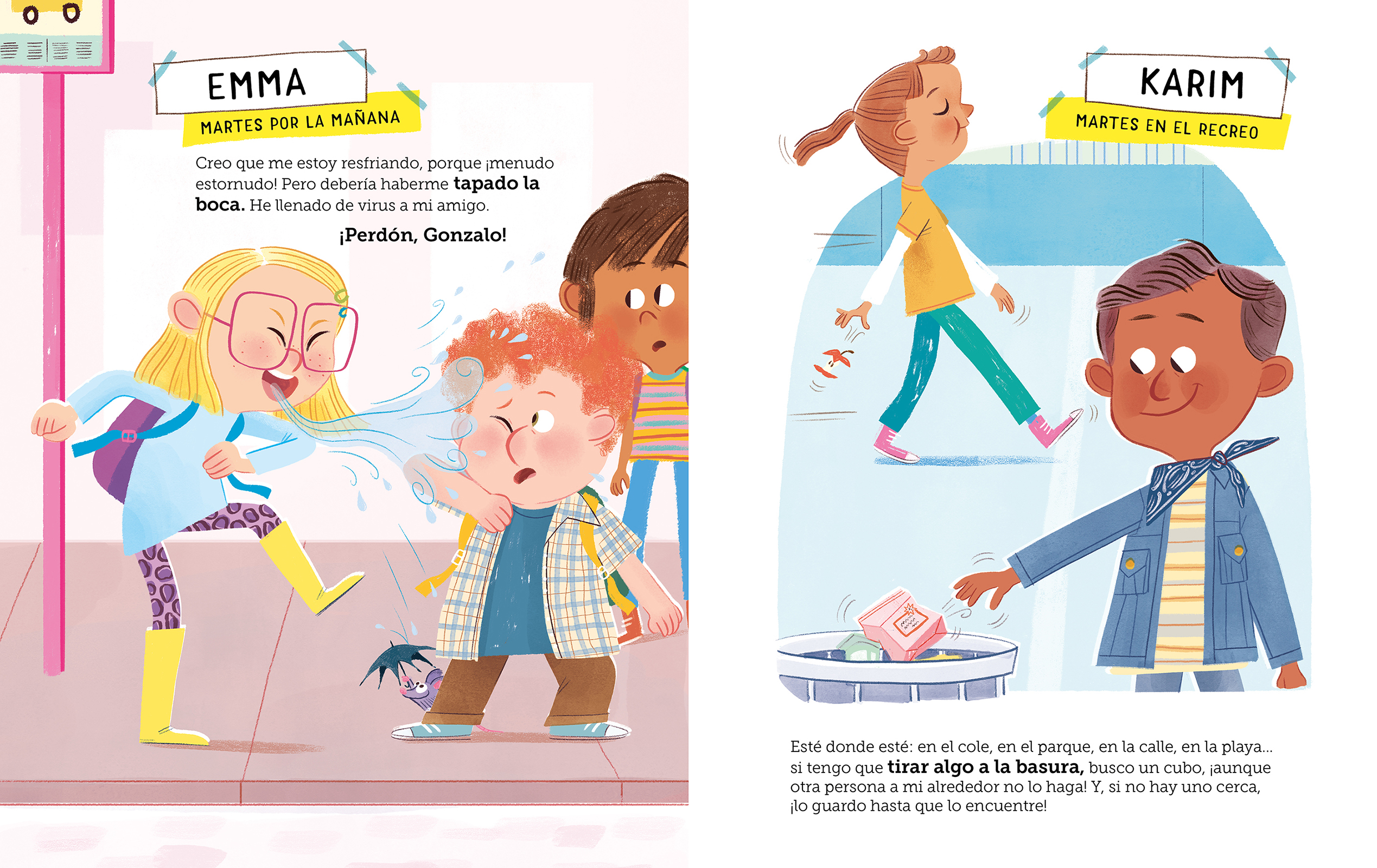 Diario de niñas y niños amables