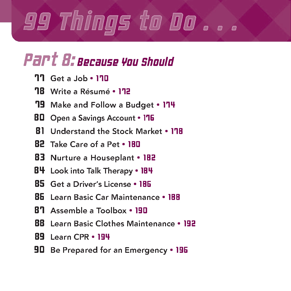 99 Things to Do Before You Finish High School (Revised and Updated)
