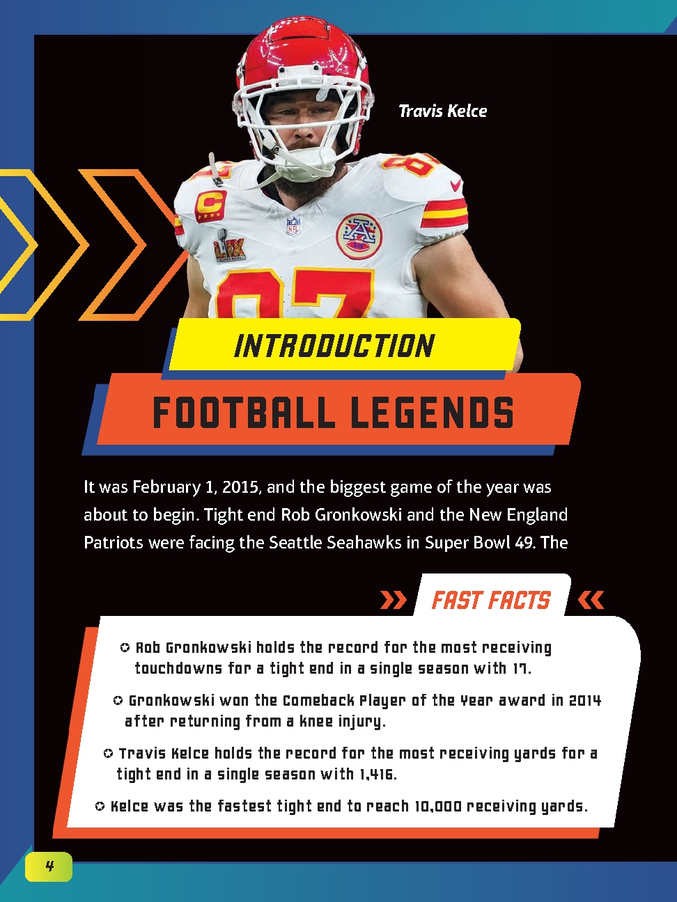 Travis Kelce vs. Rob Gronkowski