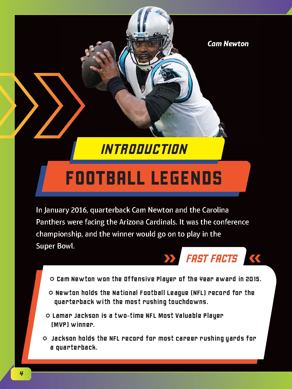 Lamar Jackson vs. Cam Newton