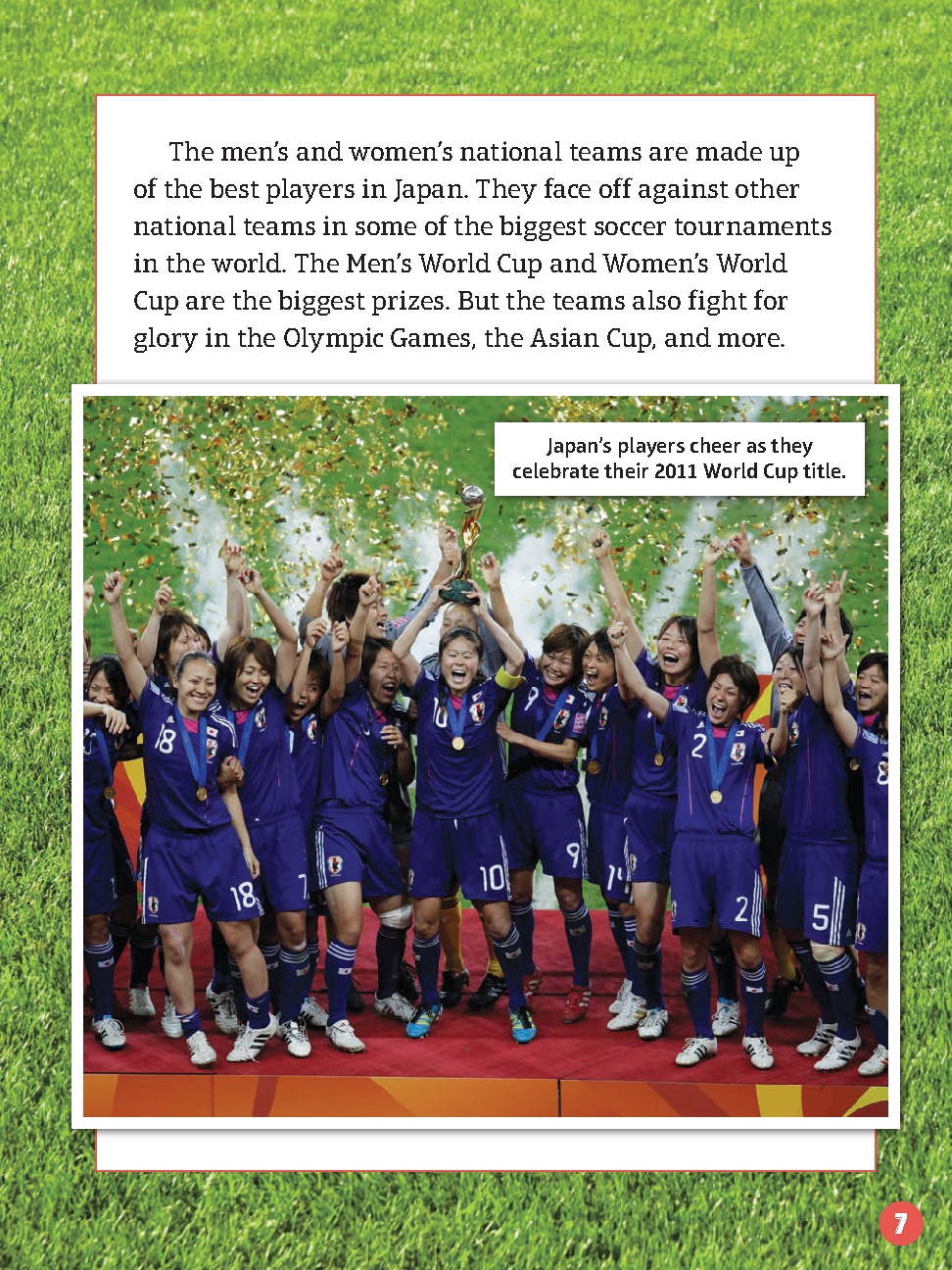 Japan National Soccer Teams