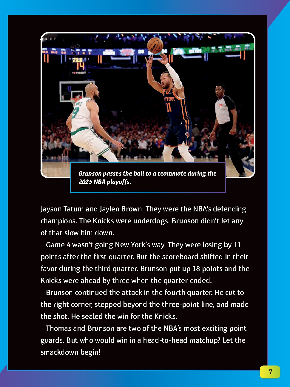 Jalen Brunson vs. Isiah Thomas