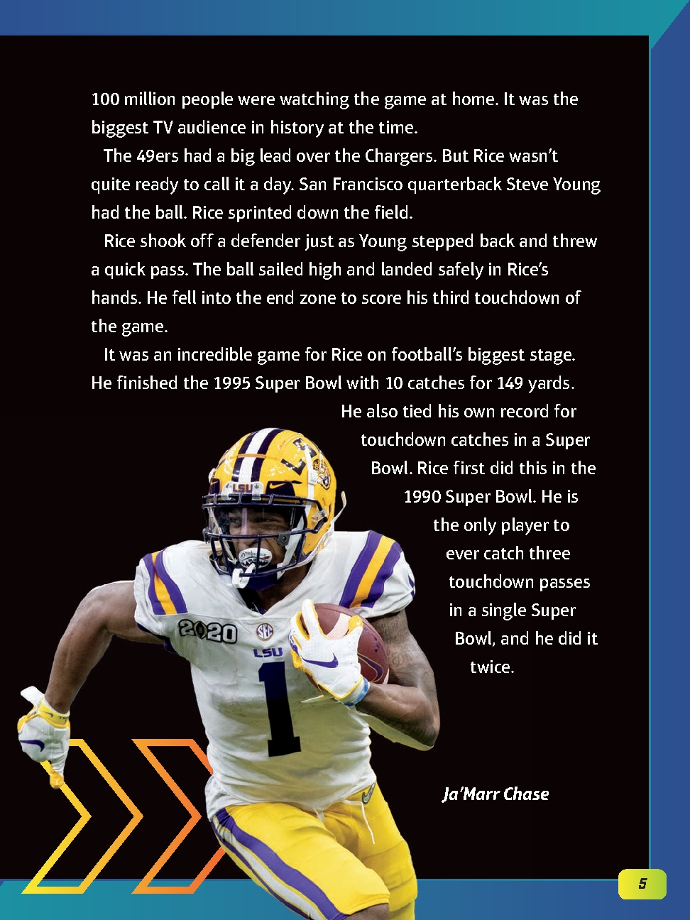 Ja'Marr Chase vs. Jerry Rice