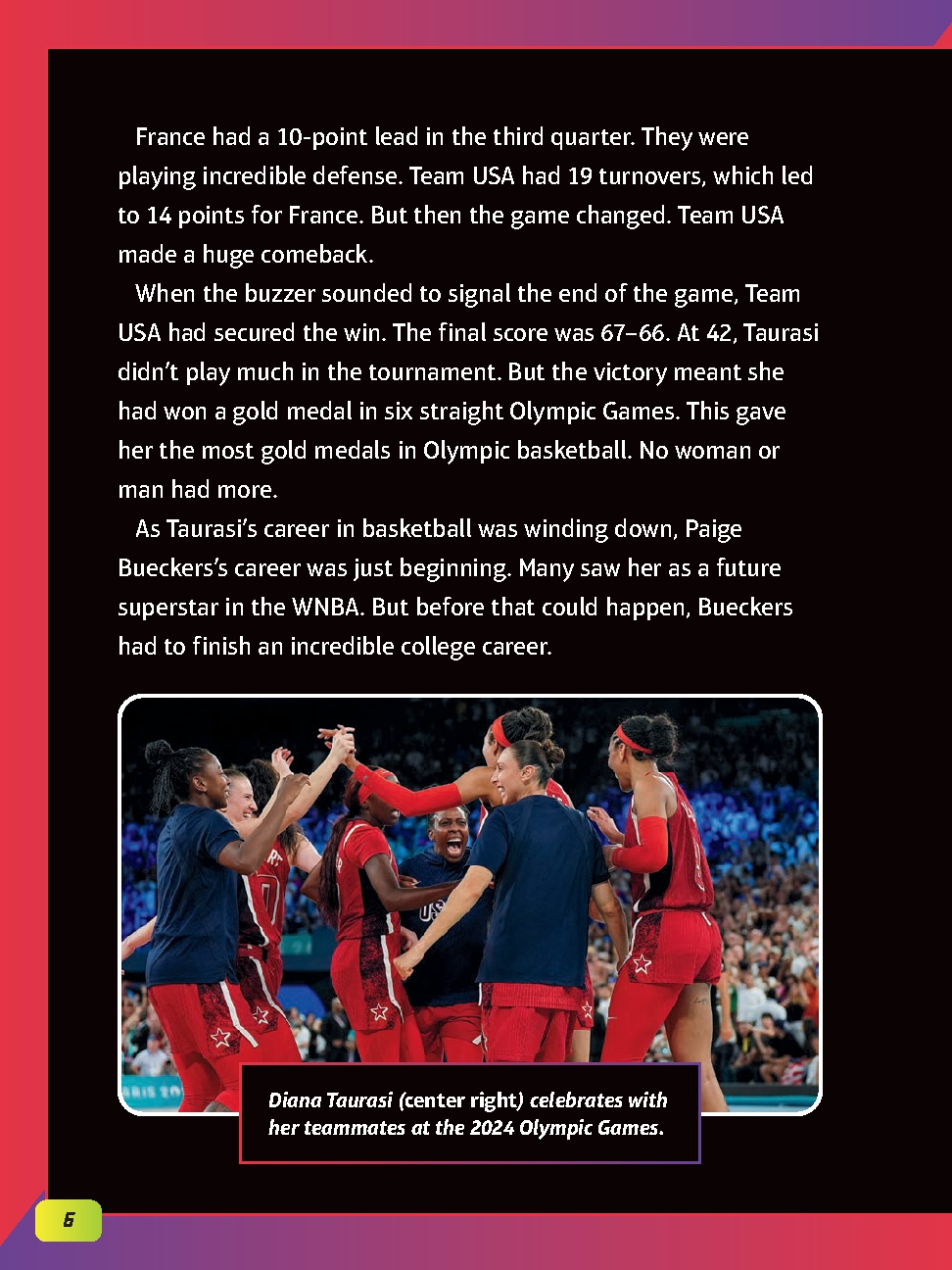 Paige Bueckers vs. Diana Taurasi