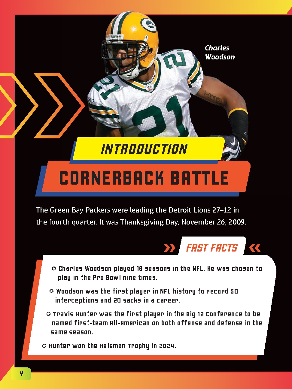 Travis Hunter vs. Charles Woodson