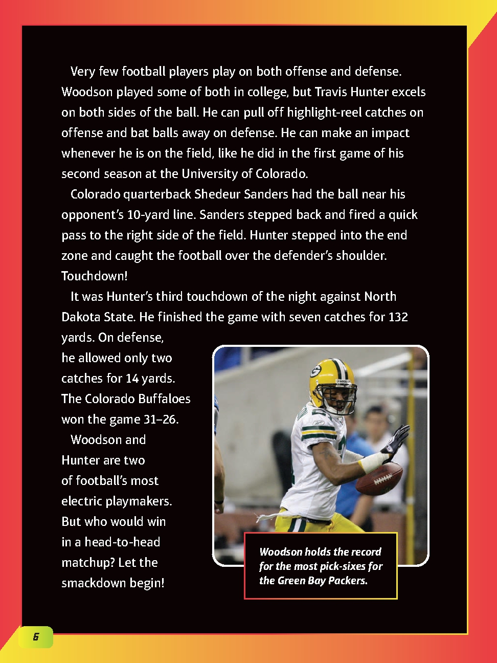 Travis Hunter vs. Charles Woodson