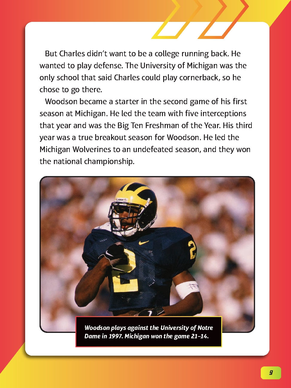 Travis Hunter vs. Charles Woodson