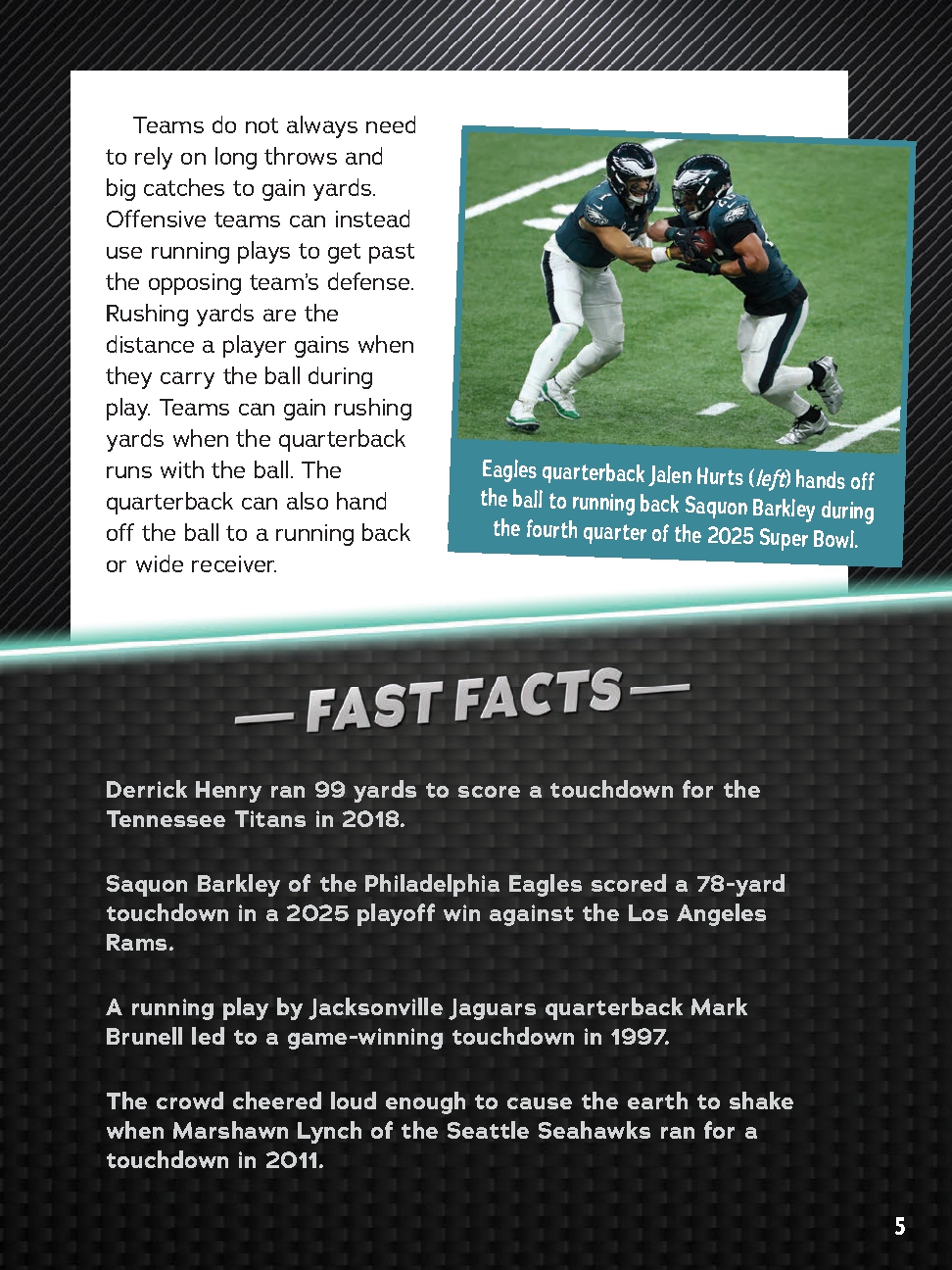 Football's Best Running Plays