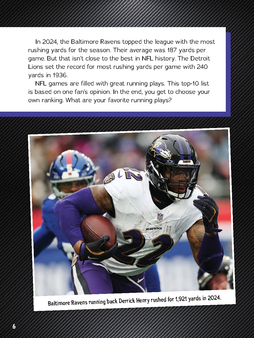 Football's Best Running Plays