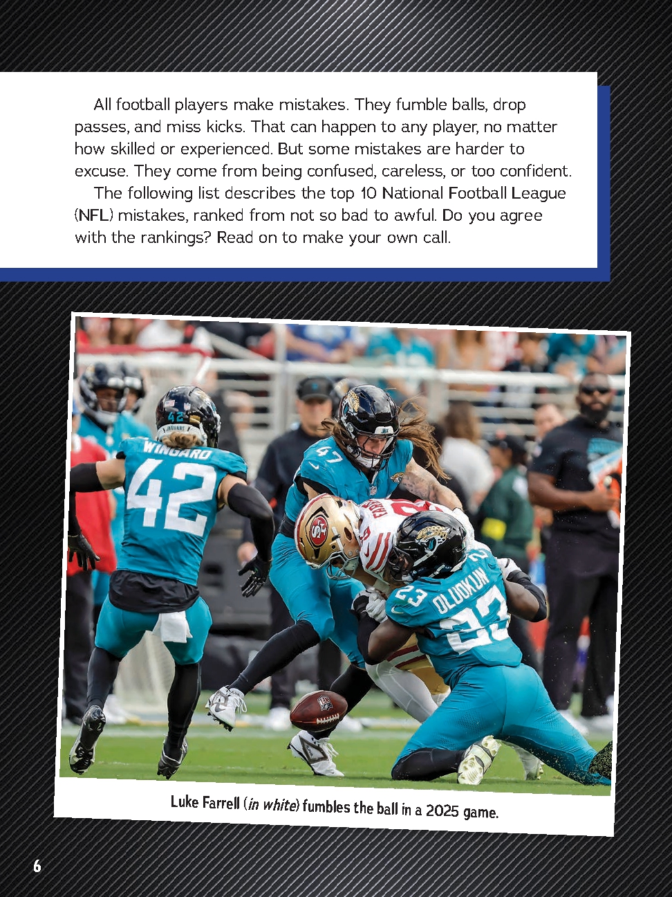 Football's Biggest Mistakes