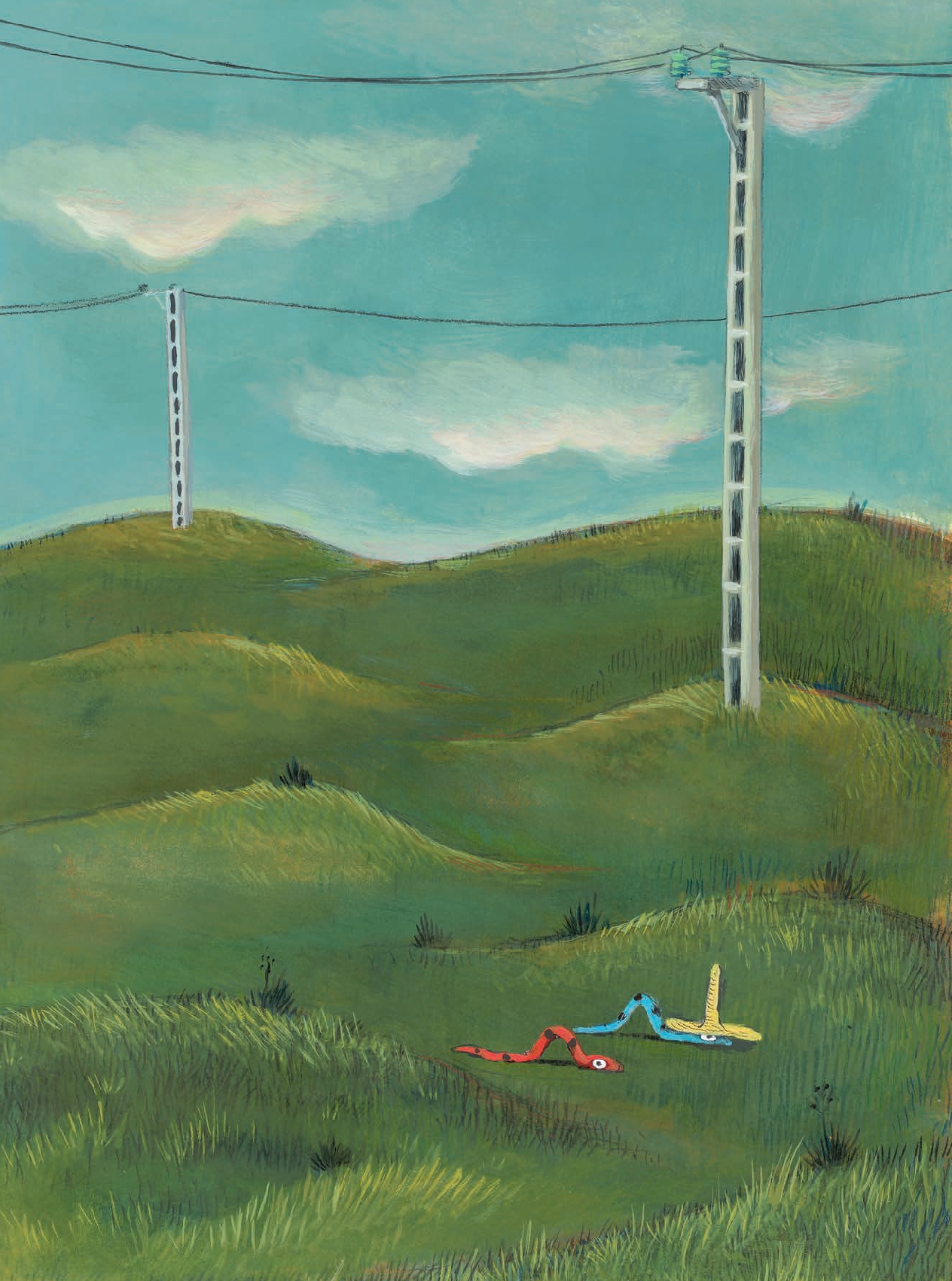 Red Snake Blue Snake