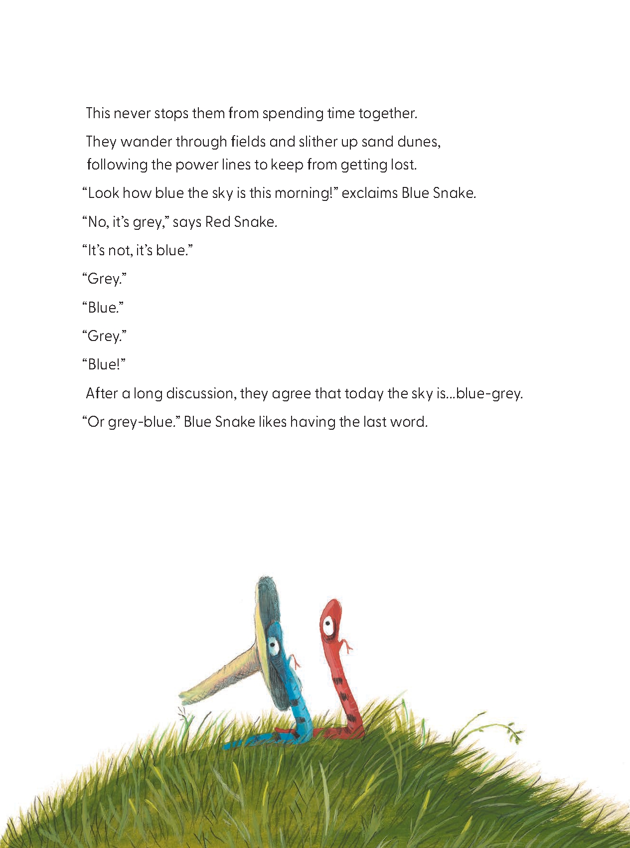 Red Snake Blue Snake