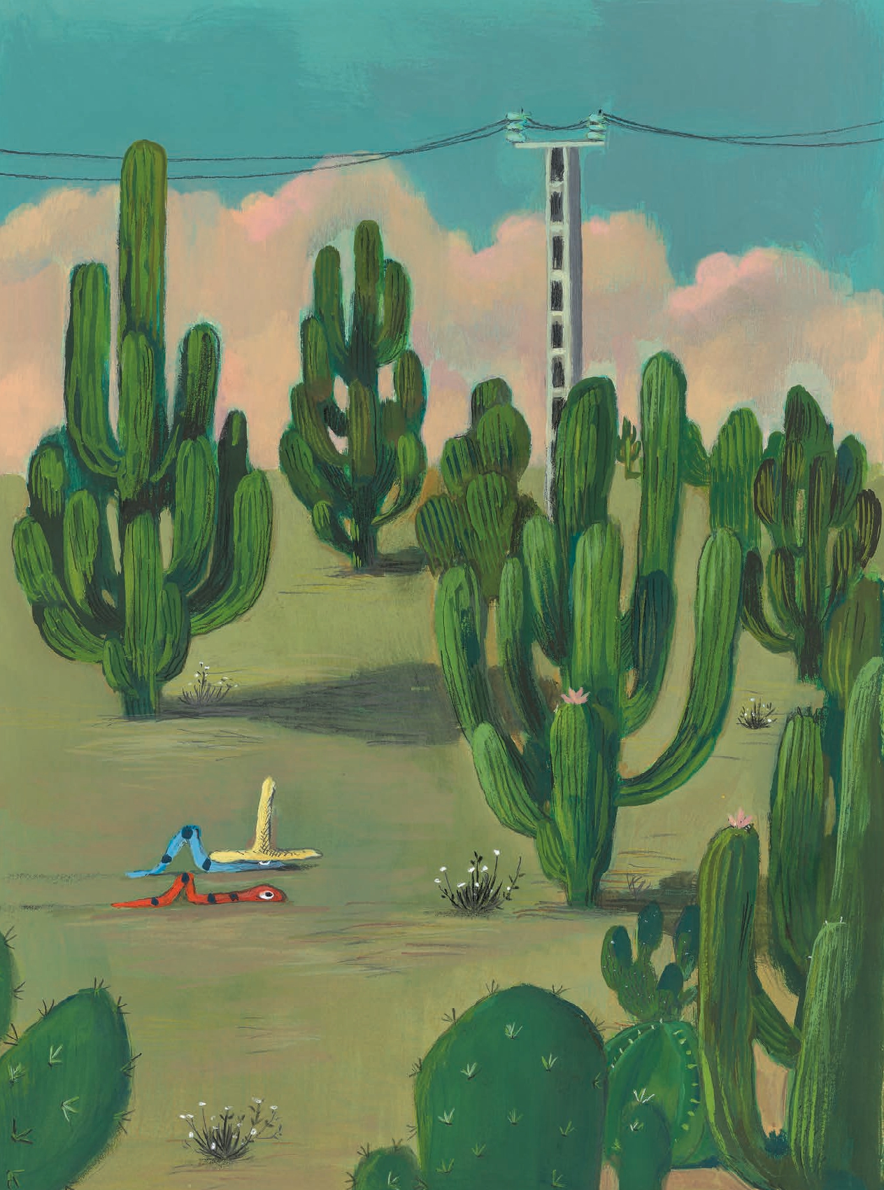 Red Snake Blue Snake