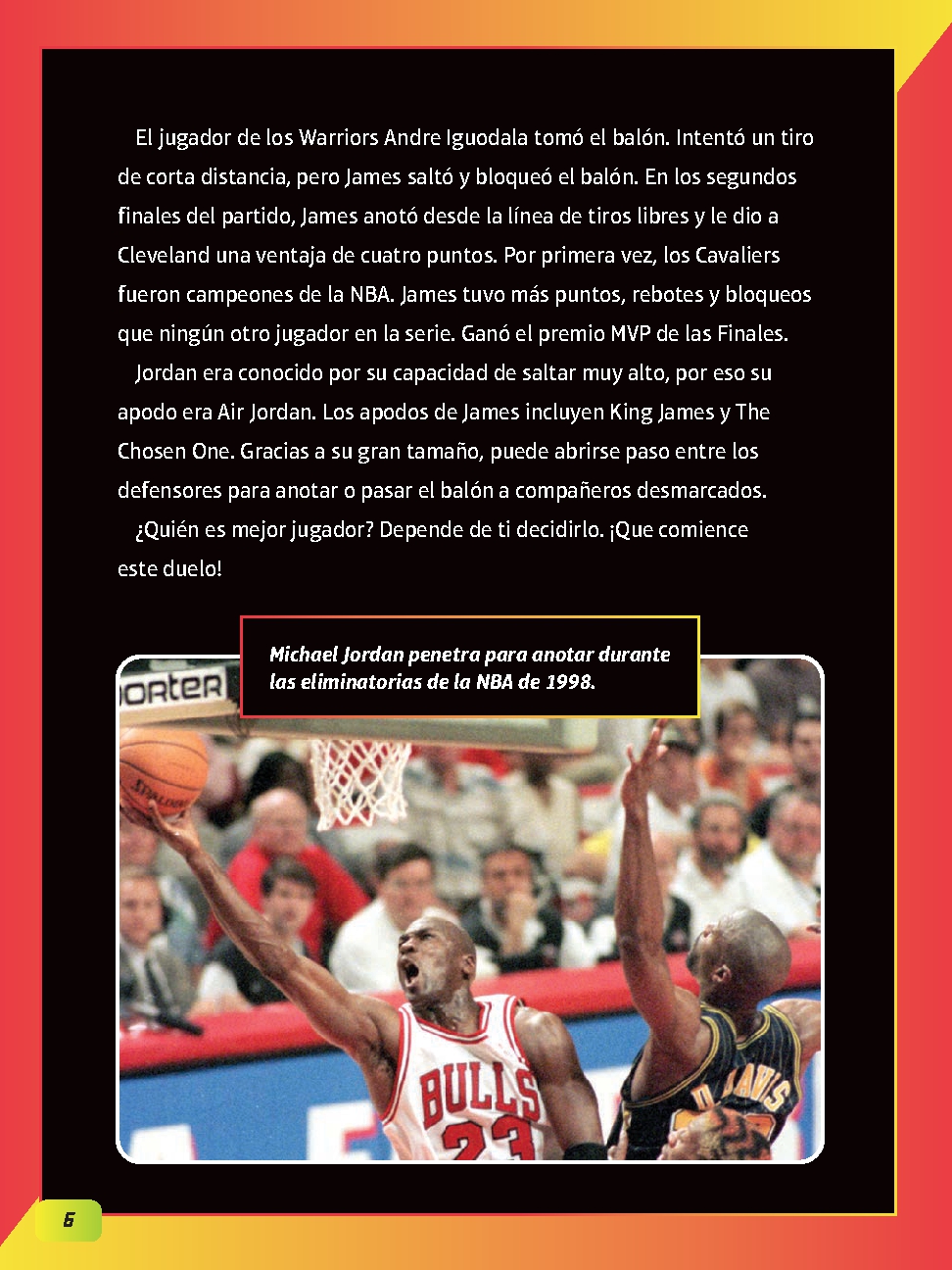 LeBron James vs. Michael Jordan