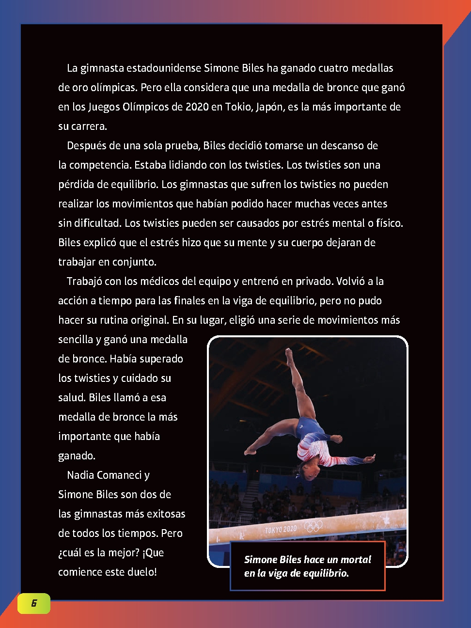 Simone Biles vs. Nadia Comaneci