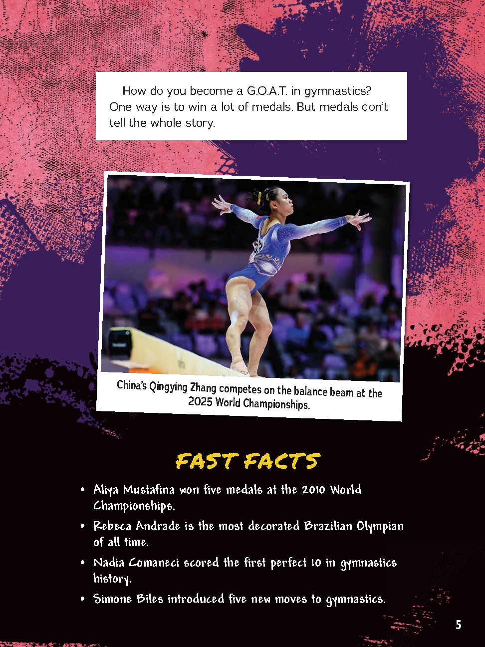 Women's Gymnastics G.O.A.T.