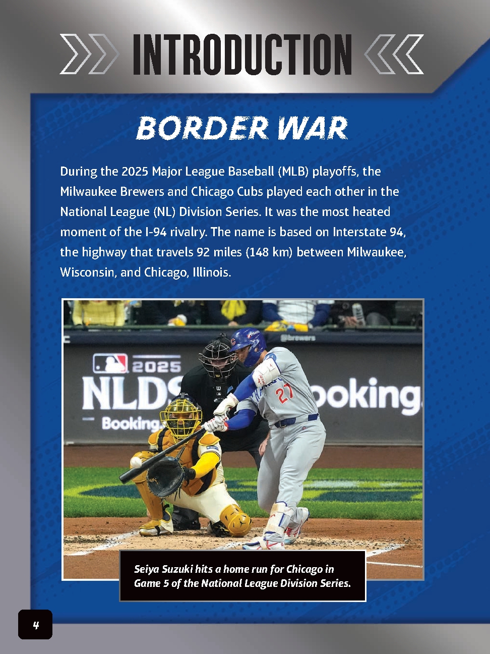 Chicago Cubs vs. Milwaukee Brewers
