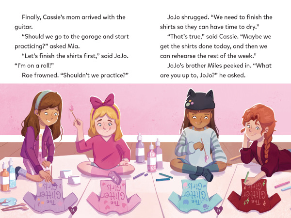 JoJo and the Glitter Girls