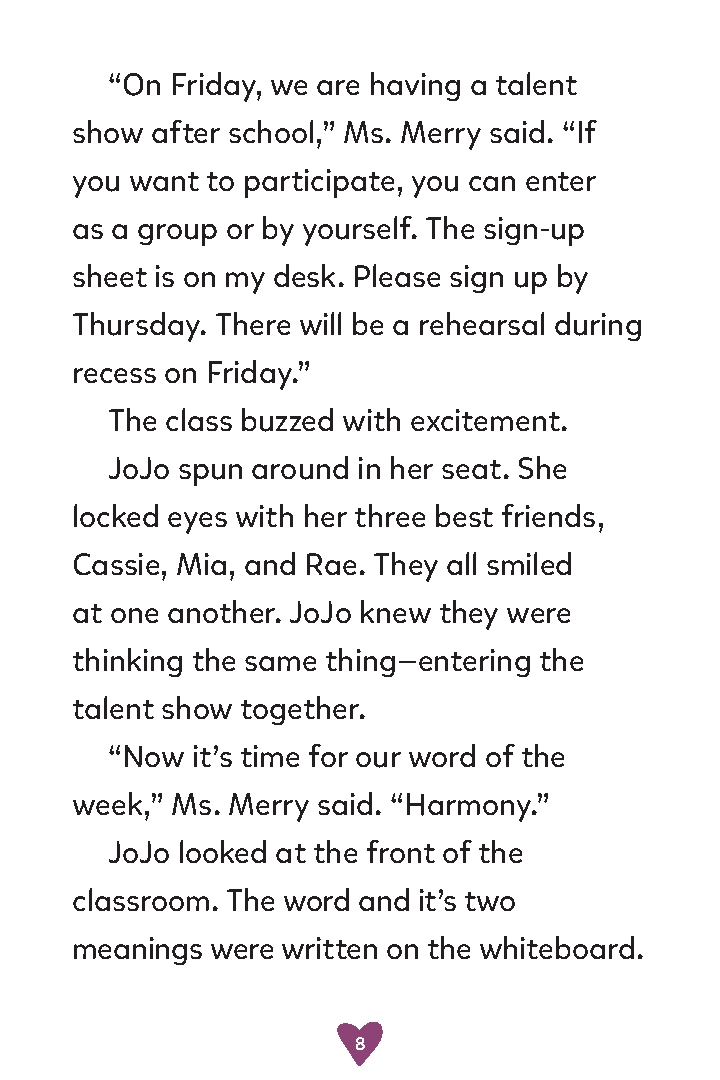 JoJo and the Glitter Girls