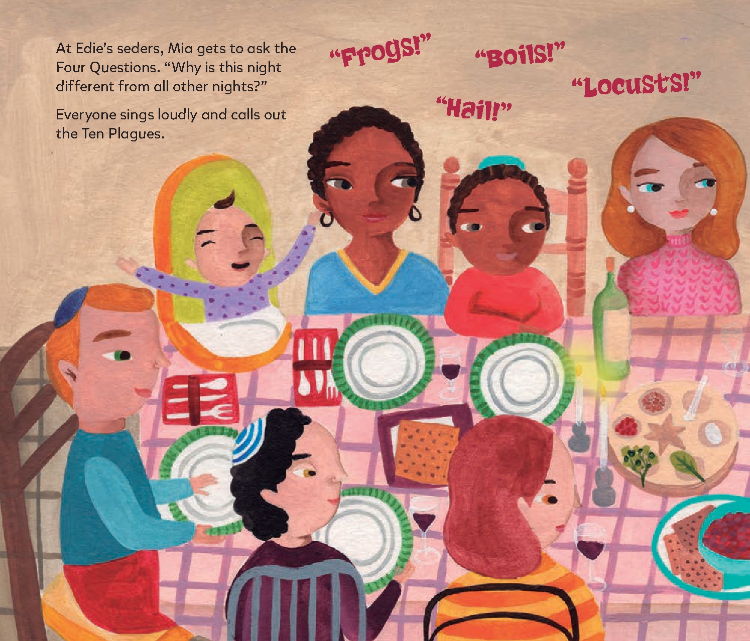 Happy Passover, Edie Rose!