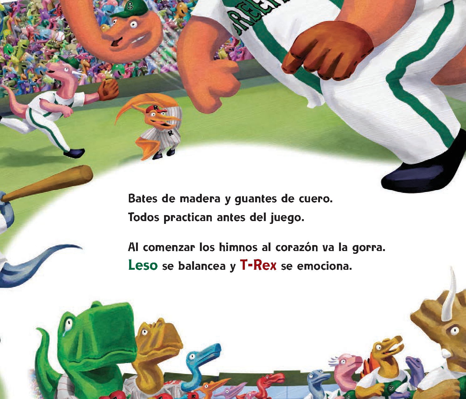 Dino-Baseball (Spanish Edition)