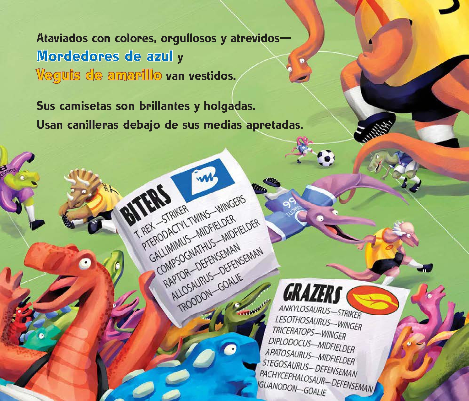 Dino-Soccer (Spanish Edition)