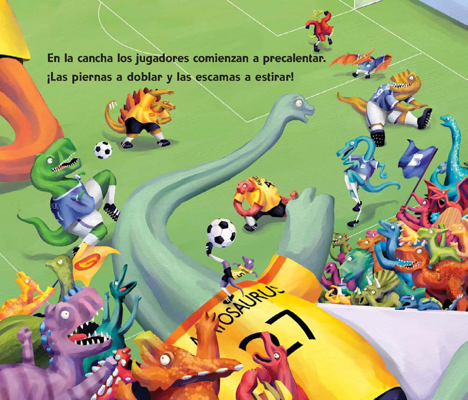 Dino-Soccer (Spanish Edition)
