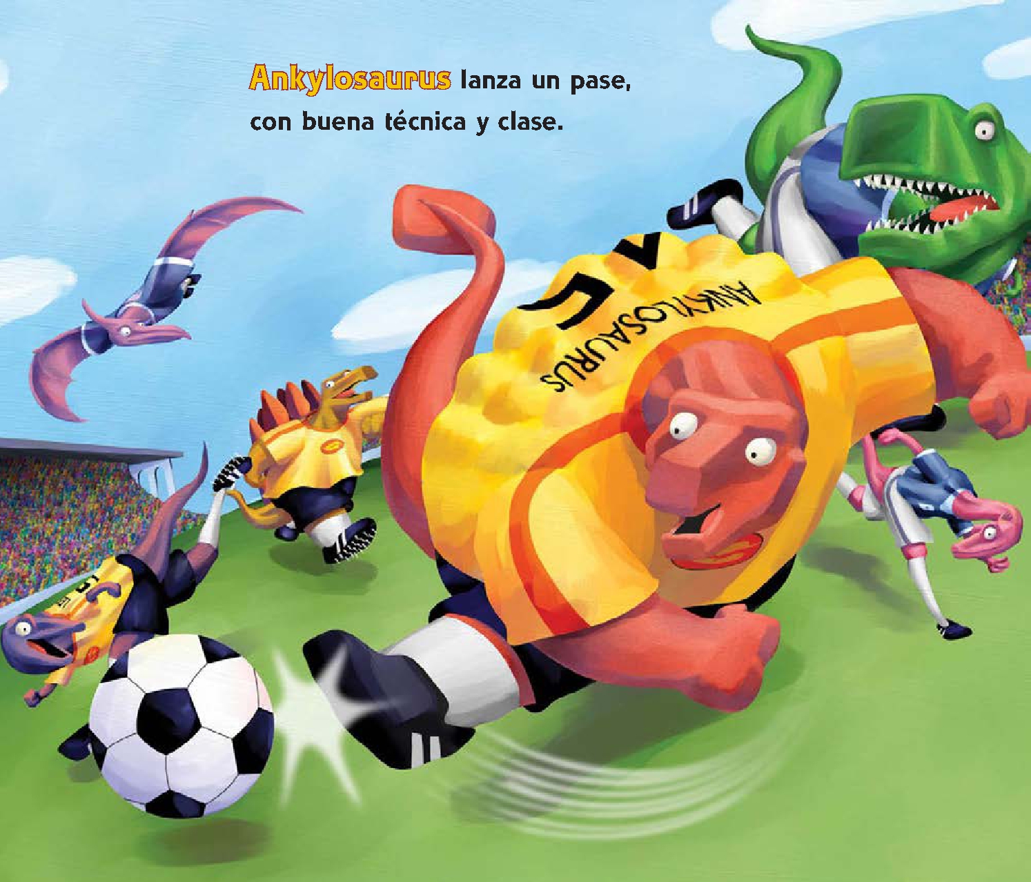 Dino-Soccer (Spanish Edition)
