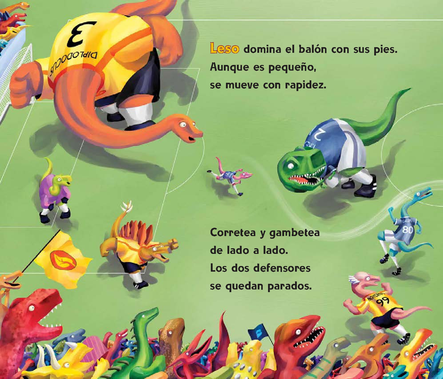 Dino-Soccer (Spanish Edition)
